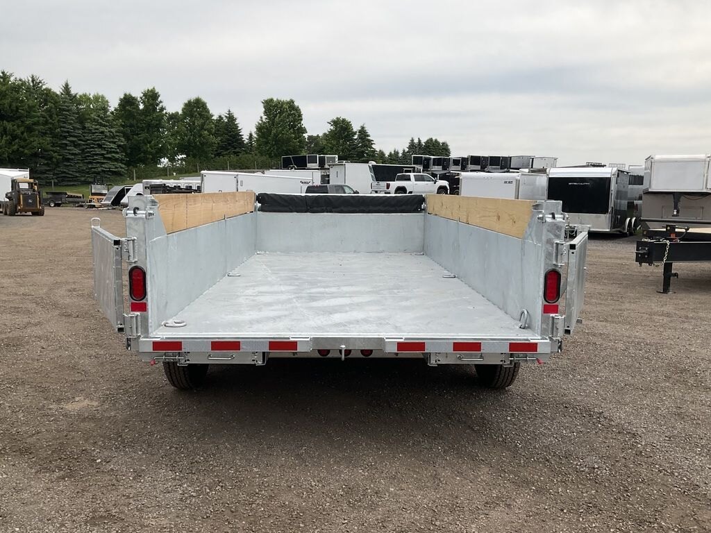 2025 Canada Trailers 83x14 7 Ton Galvanized Dump Trailer