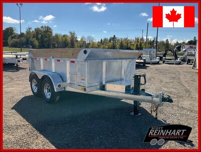 2025 Canada Trailers 6x10 5 Ton Galvanized Dump Trailer