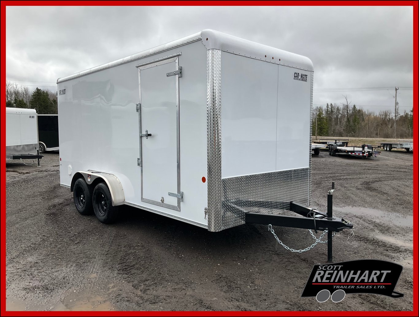 2026 Car Mate Trailers 7x16 HD Custom Cargo Trailer