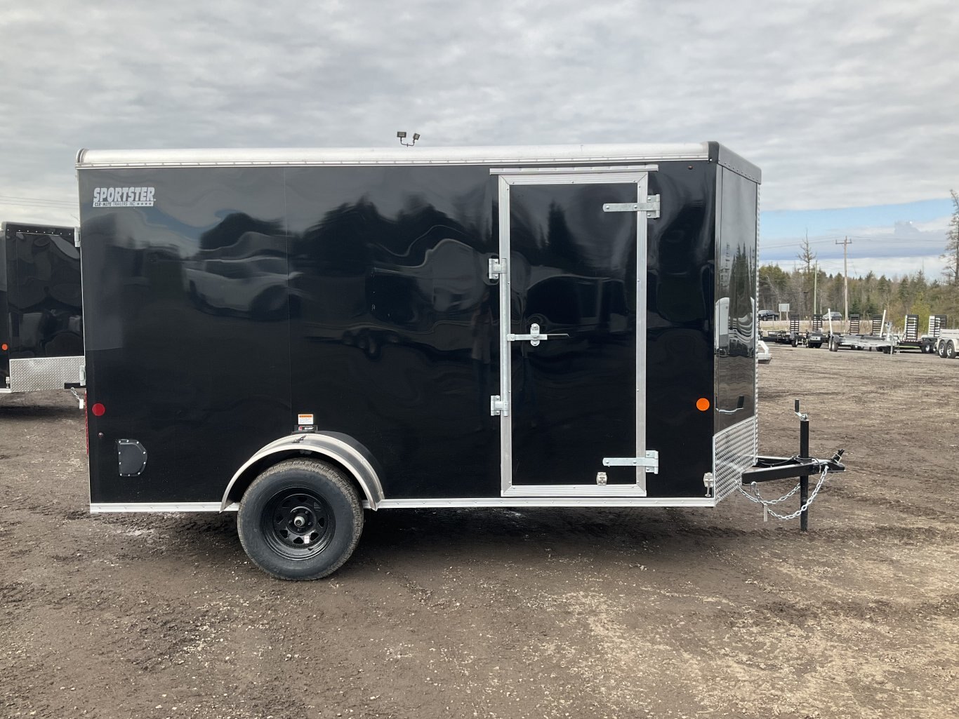 2026 Car Mate Trailers 6x12 Plus V Nose Liberty Sport Cargo Trailer