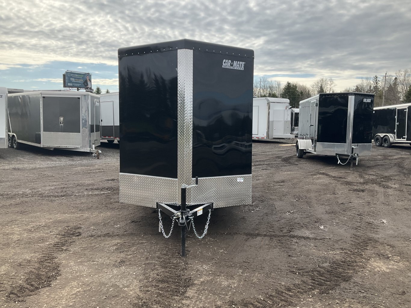 2026 Car Mate Trailers 6x12 Plus V Nose Liberty Sport Cargo Trailer