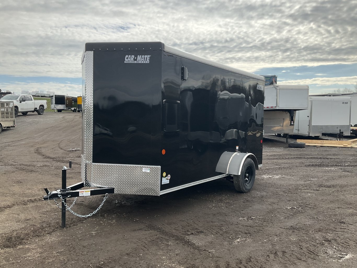 2026 Car Mate Trailers 6x12 Plus V Nose Liberty Sport Cargo Trailer