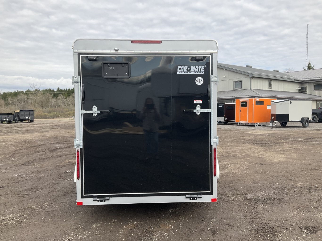 2026 Car Mate Trailers 6x12 Plus V Nose Liberty Sport Cargo Trailer