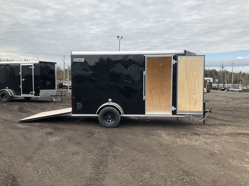 2026 Car Mate Trailers 6x12 Plus V Nose Liberty Sport Cargo Trailer