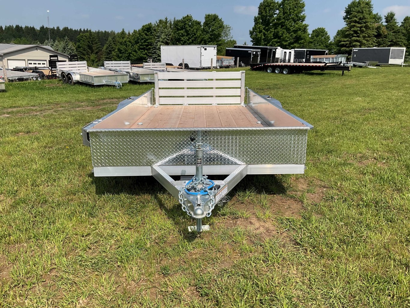 2025 Strong Haul 82x14 All Aluminum 3.5 Ton Landscape Trailer