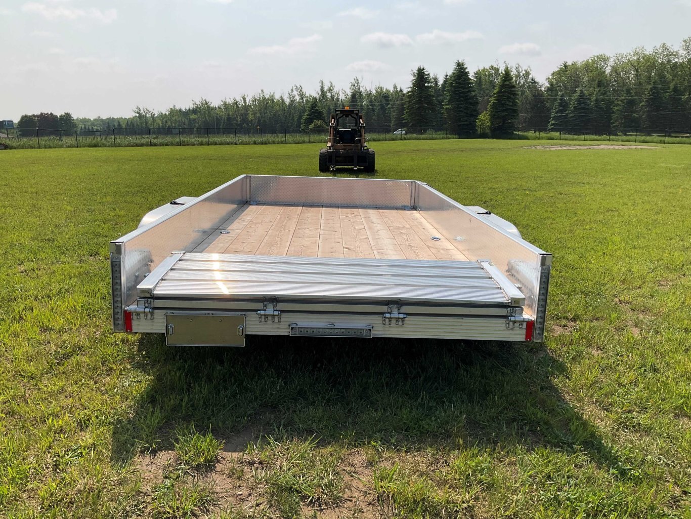 2025 Strong Haul 82x14 All Aluminum 3.5 Ton Landscape Trailer