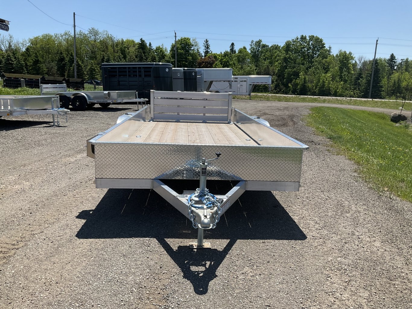 2026 Strong Haul 82x16 3.5 Ton All Aluminum Landscape Trailer