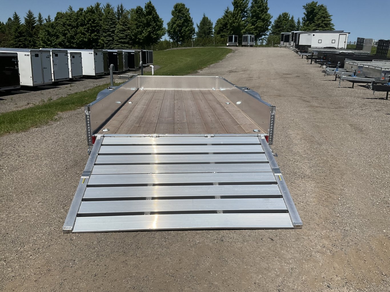 2026 Strong Haul 82x16 3.5 Ton All Aluminum Landscape Trailer