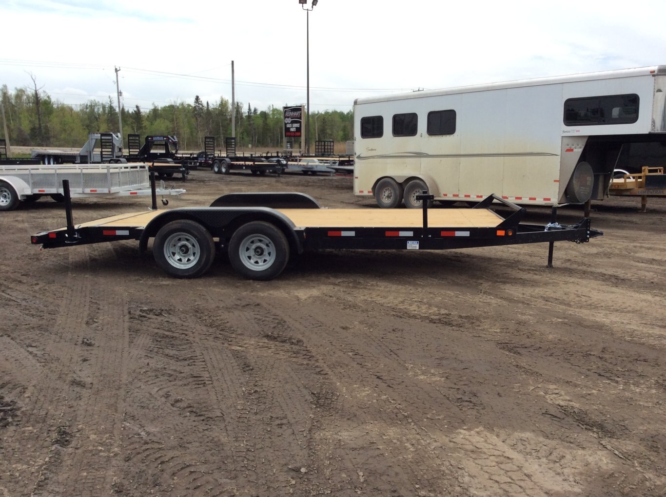 2026 Canada Trailers 83x18 3.5 Ton Car/Equipment Trailer