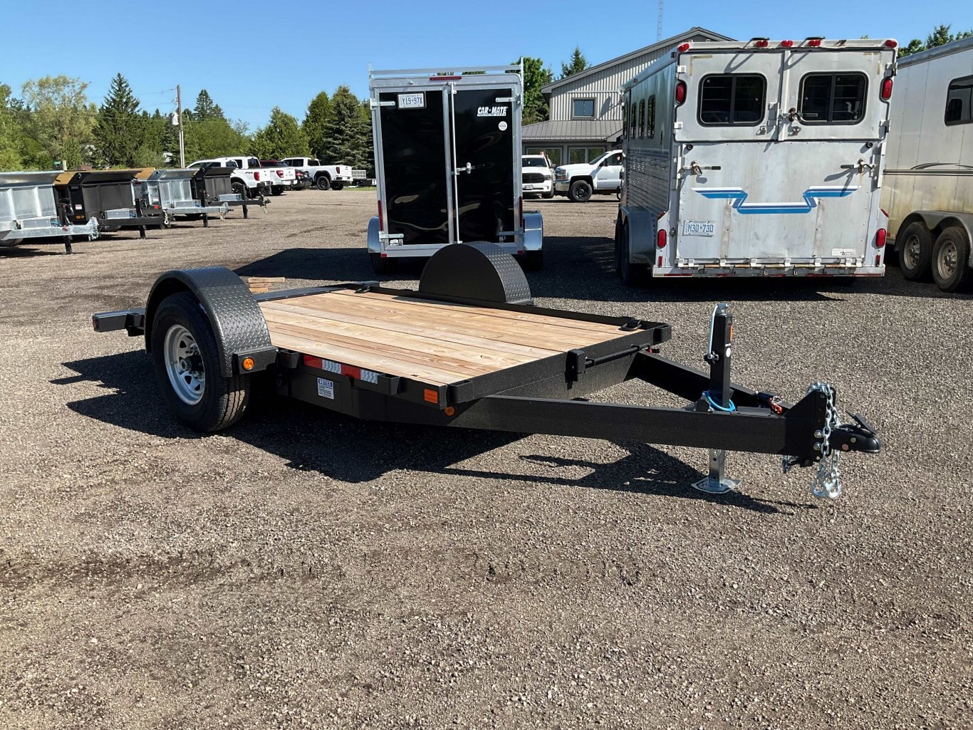 2026 Canada Trailers 6x12 Manual Tilt Trailer