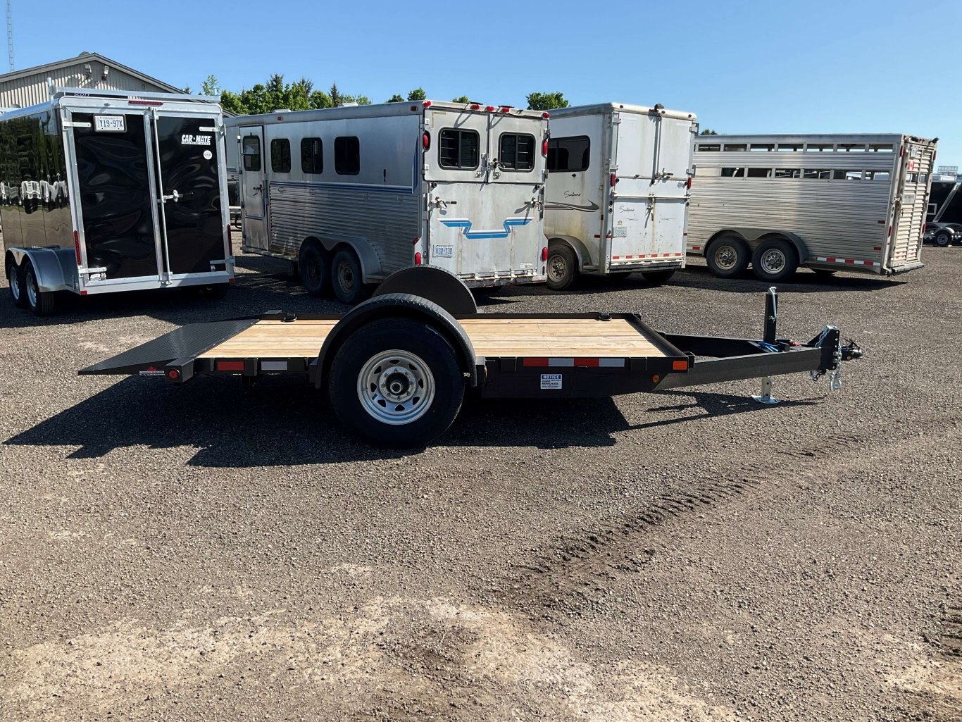 2026 Canada Trailers 6x12 Manual Tilt Trailer