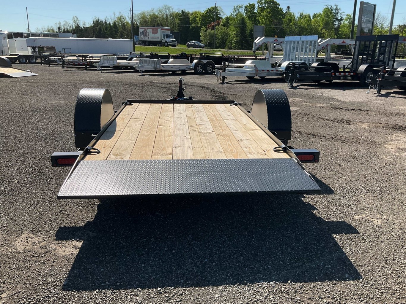 2026 Canada Trailers 6x12 Manual Tilt Trailer