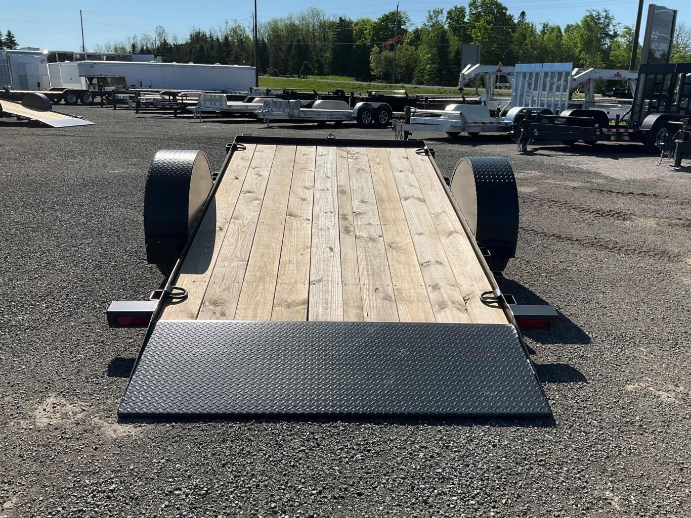 2026 Canada Trailers 6x12 Manual Tilt Trailer