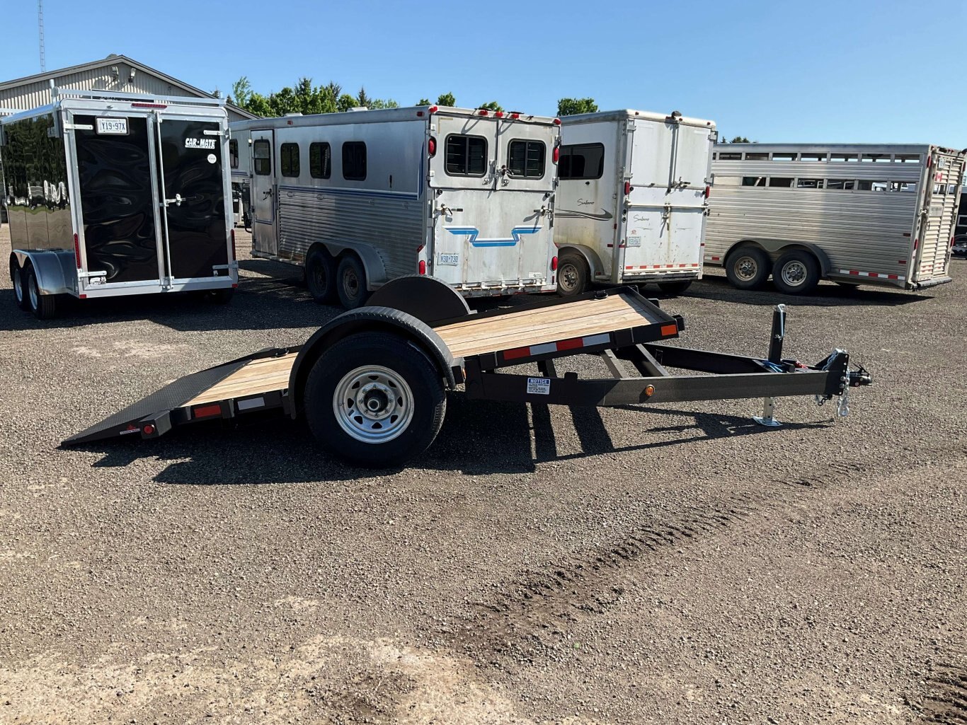 2026 Canada Trailers 6x12 Manual Tilt Trailer
