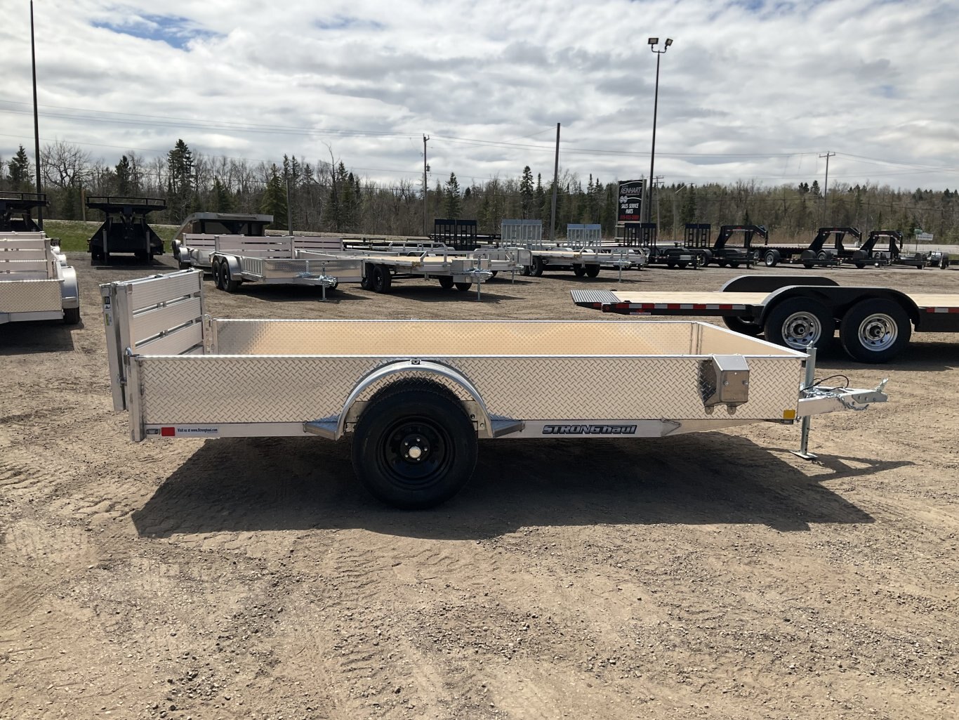 2026 Strong Haul 66x12 All Aluminum Utility Trailer