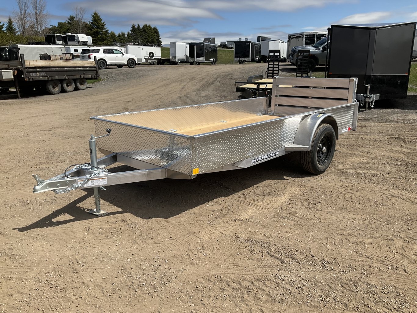 2026 Strong Haul 66x12 All Aluminum Utility Trailer