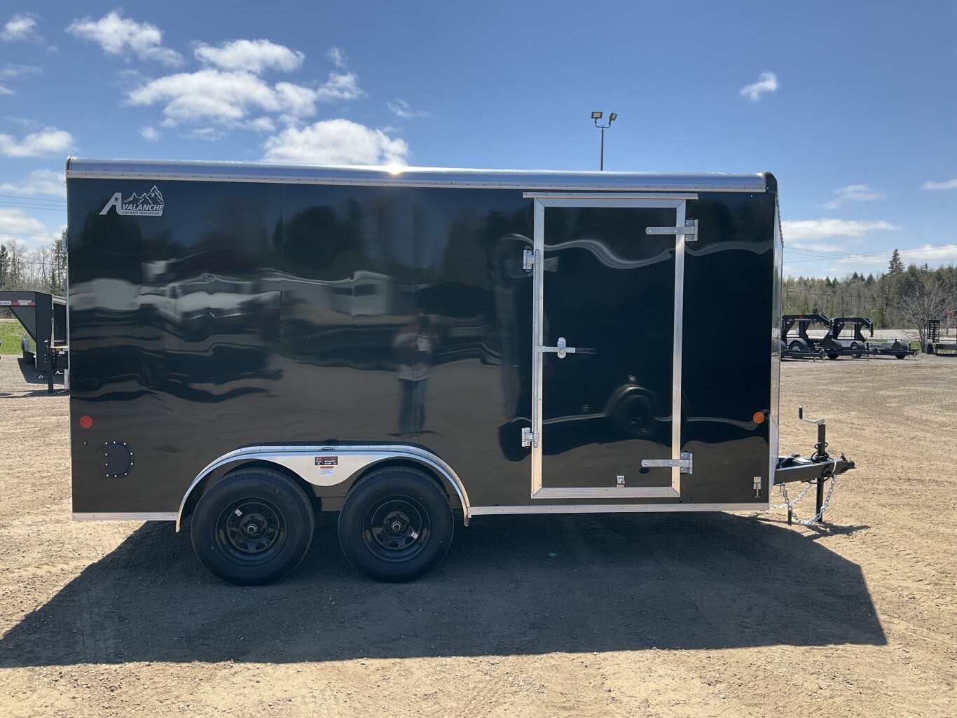 2026 Car Mate Trailers 7x14 Plus V Nose Avalanche HD Cargo Trailer