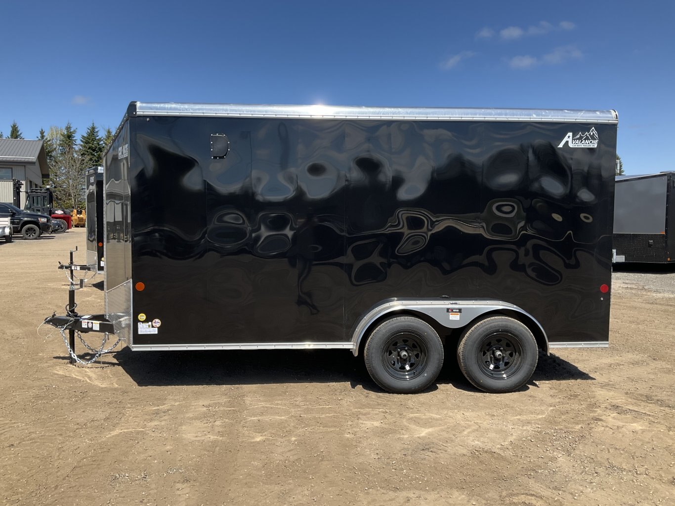 2026 Car Mate Trailers 7x14 Plus V Nose Avalanche HD Cargo Trailer