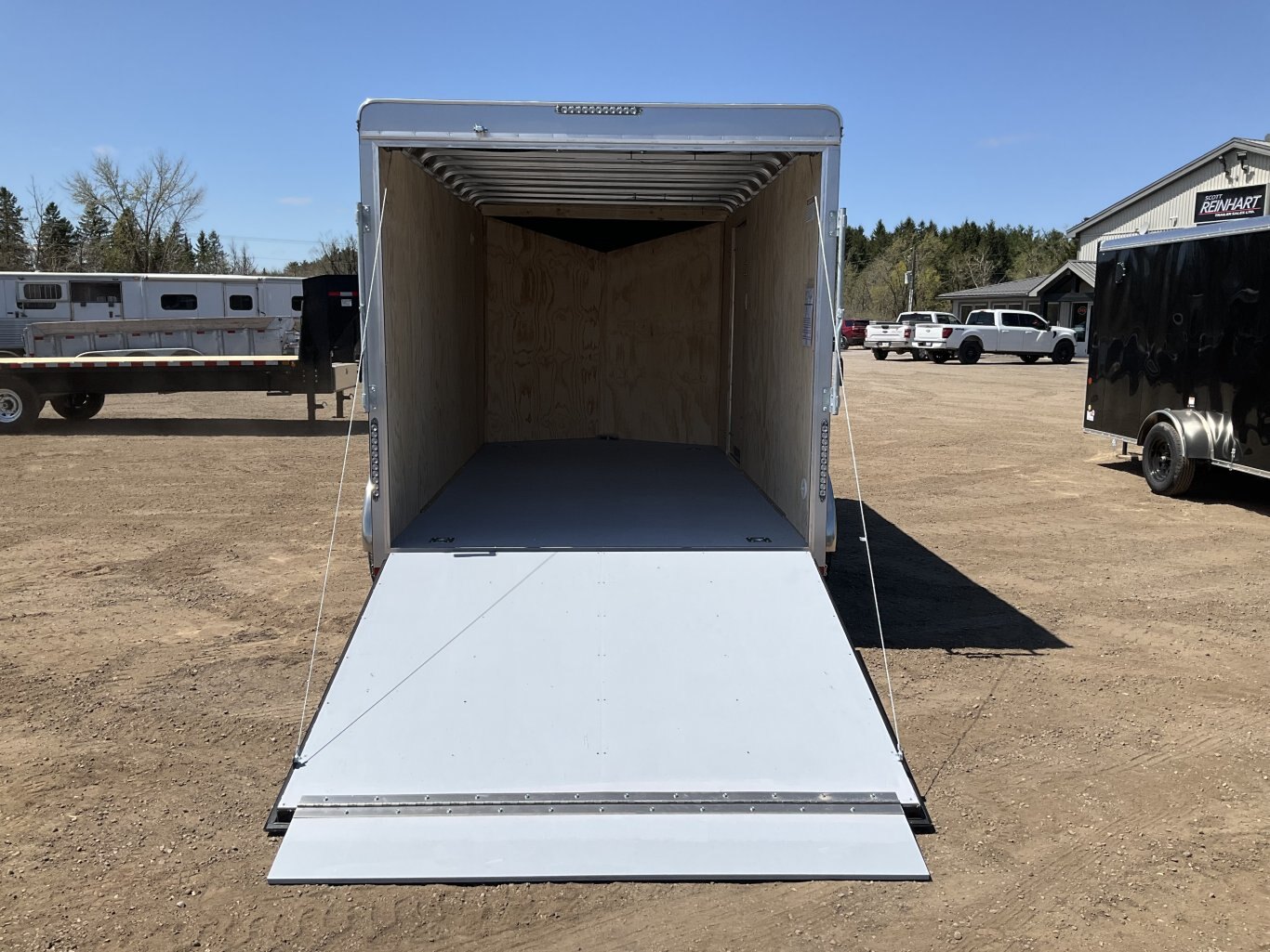 2026 Car Mate Trailers 7x14 Plus V Nose Avalanche HD Cargo Trailer