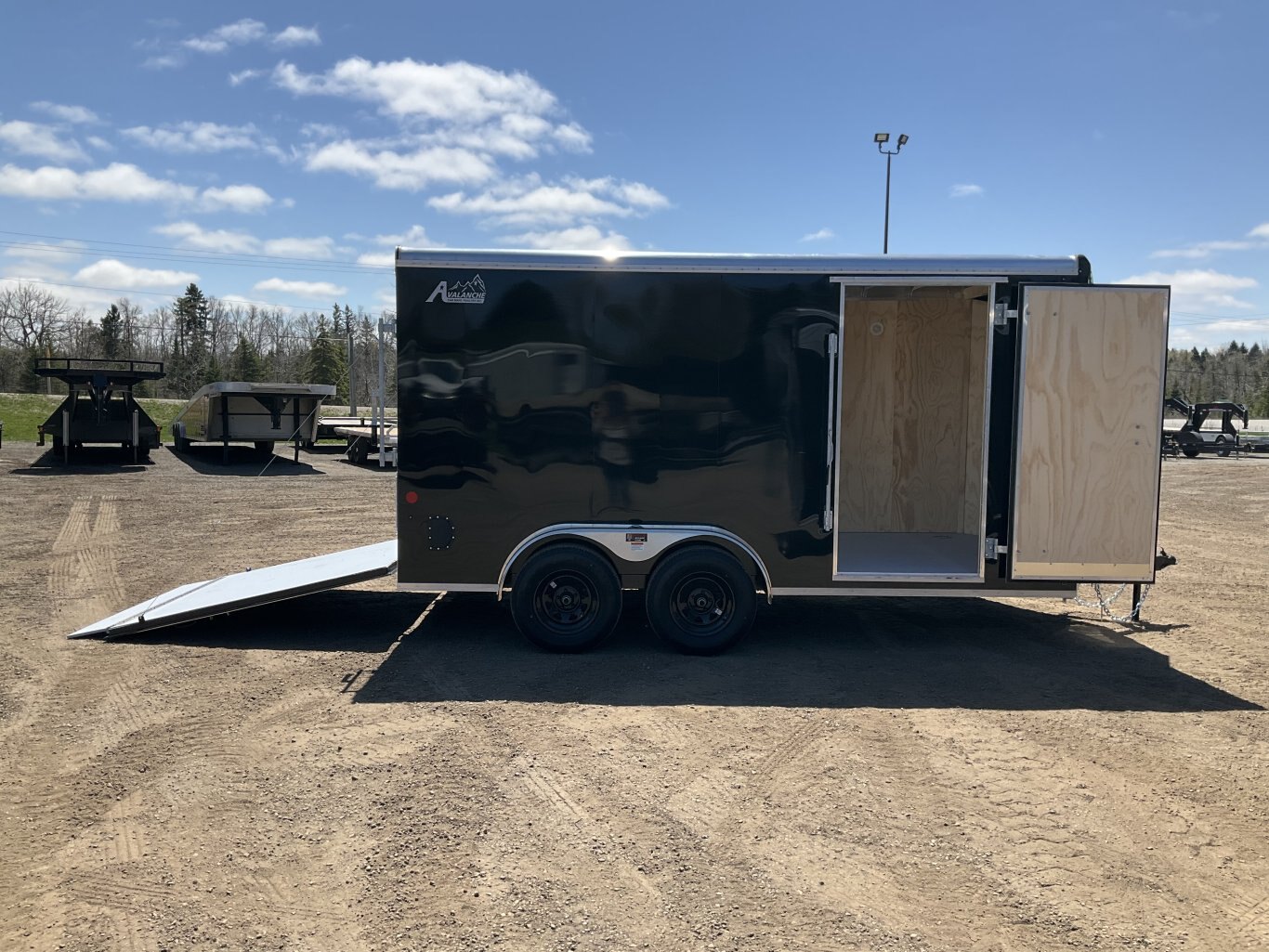 2026 Car Mate Trailers 7x14 Plus V Nose Avalanche HD Cargo Trailer