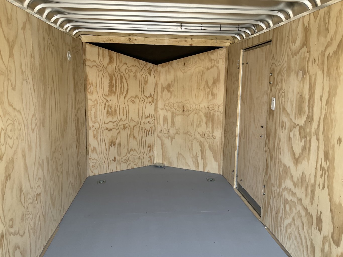 2026 Car Mate Trailers 7x14 Plus V Nose Avalanche HD Cargo Trailer