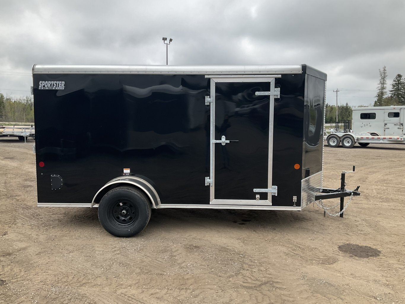 2026 Car Mate Trailers 6x12 Plus V Nose Liberty Sport Cargo Trailer