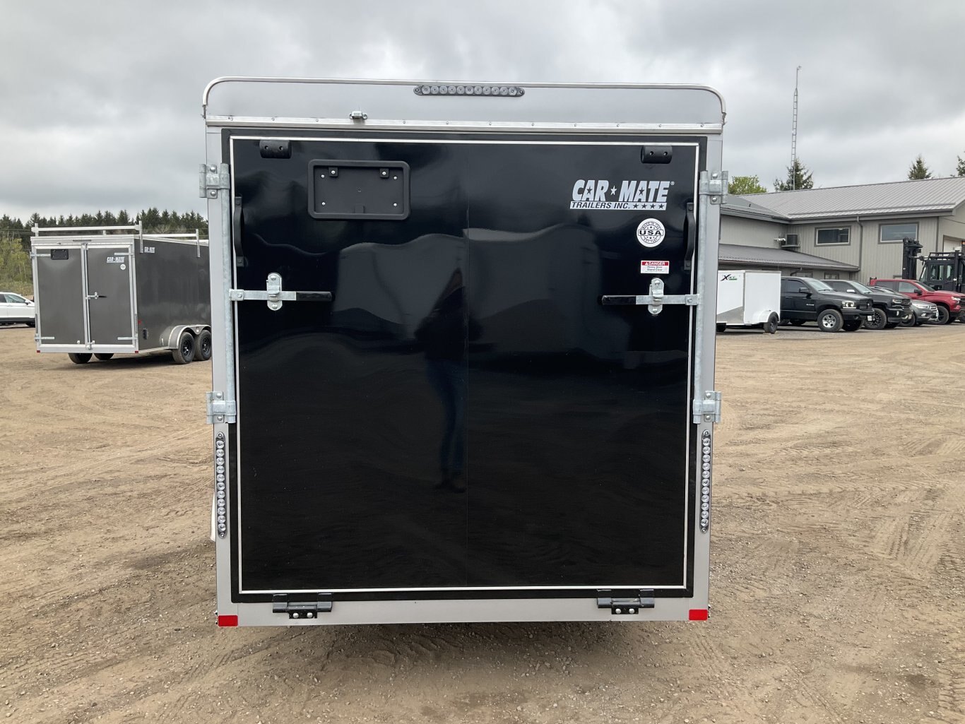 2026 Car Mate Trailers 6x12 Plus V Nose Liberty Sport Cargo Trailer