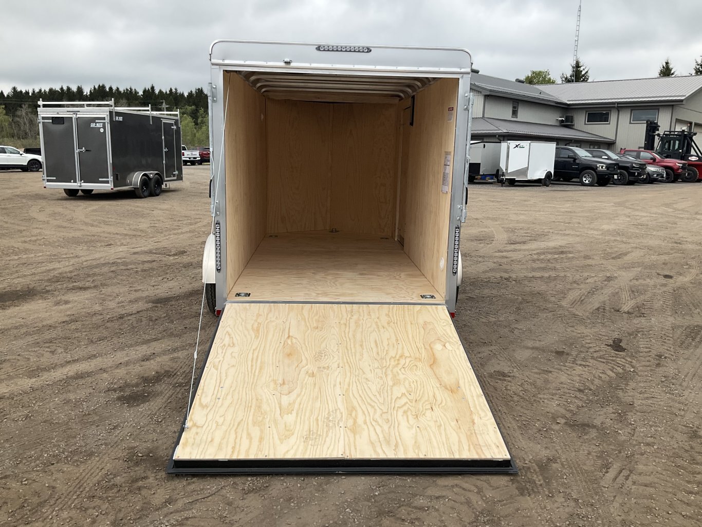 2026 Car Mate Trailers 6x12 Plus V Nose Liberty Sport Cargo Trailer