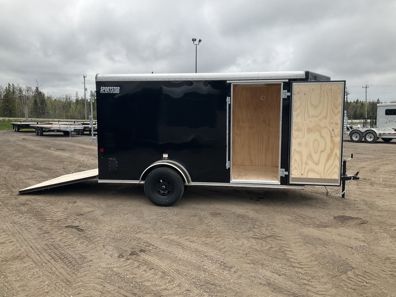 2026 Car Mate Trailers 6x12 Plus V Nose Liberty Sport Cargo Trailer