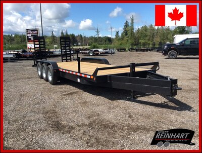 2026 Canada Trailers 82x22 10.5 Ton Equipment Trailer