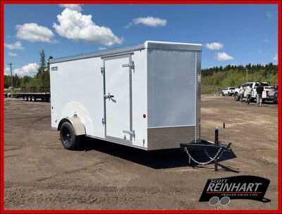 2025 Car Mate Trailers 6x12 Plus V-Nose Liberty Sport Cargo Trailer