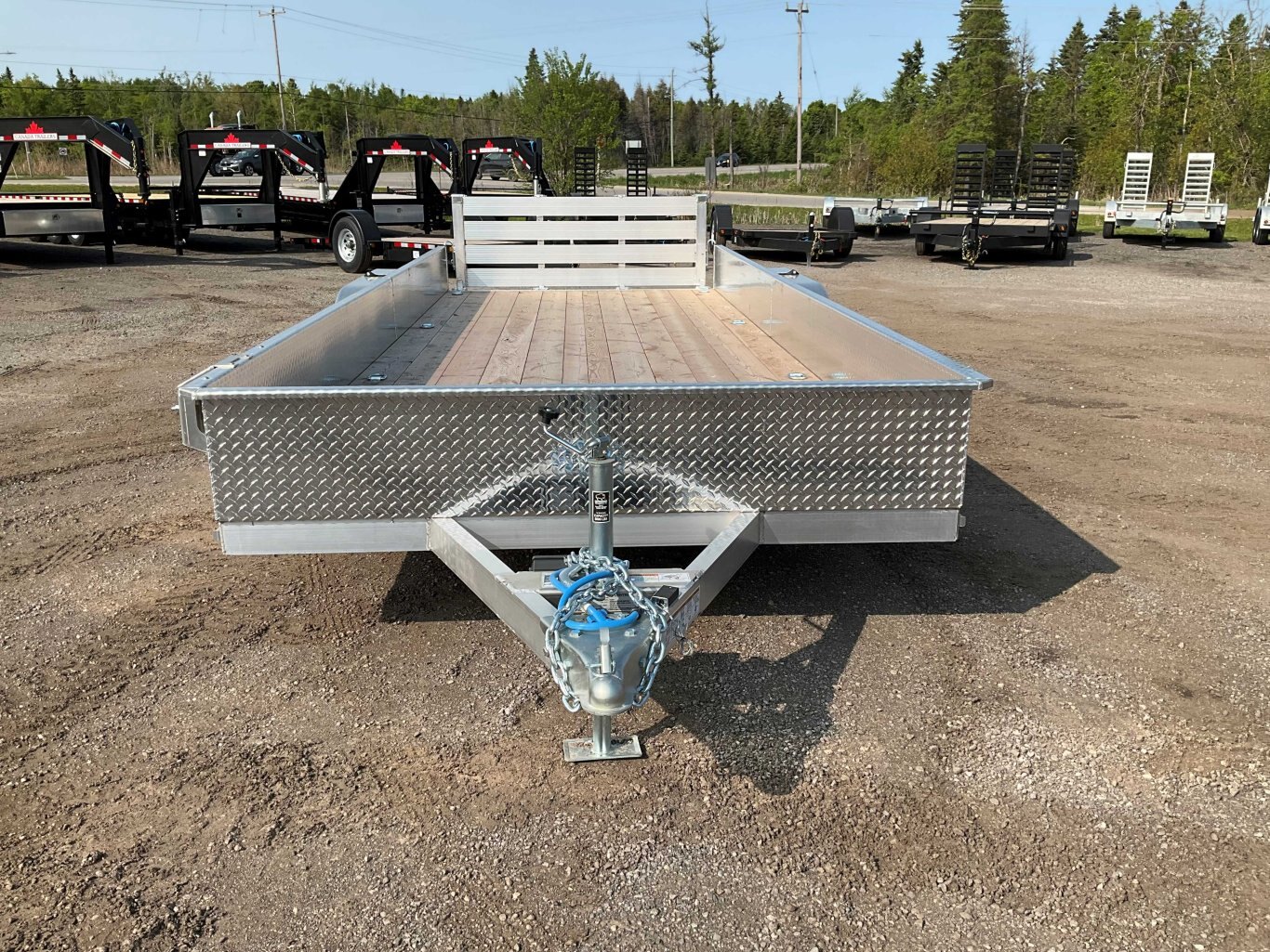 2026 Strong Haul 82x18 3.5 Ton All Aluminum Landscape Trailer