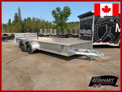 2026 Strong Haul 82x18 3.5 Ton All Aluminum Landscape Trailer