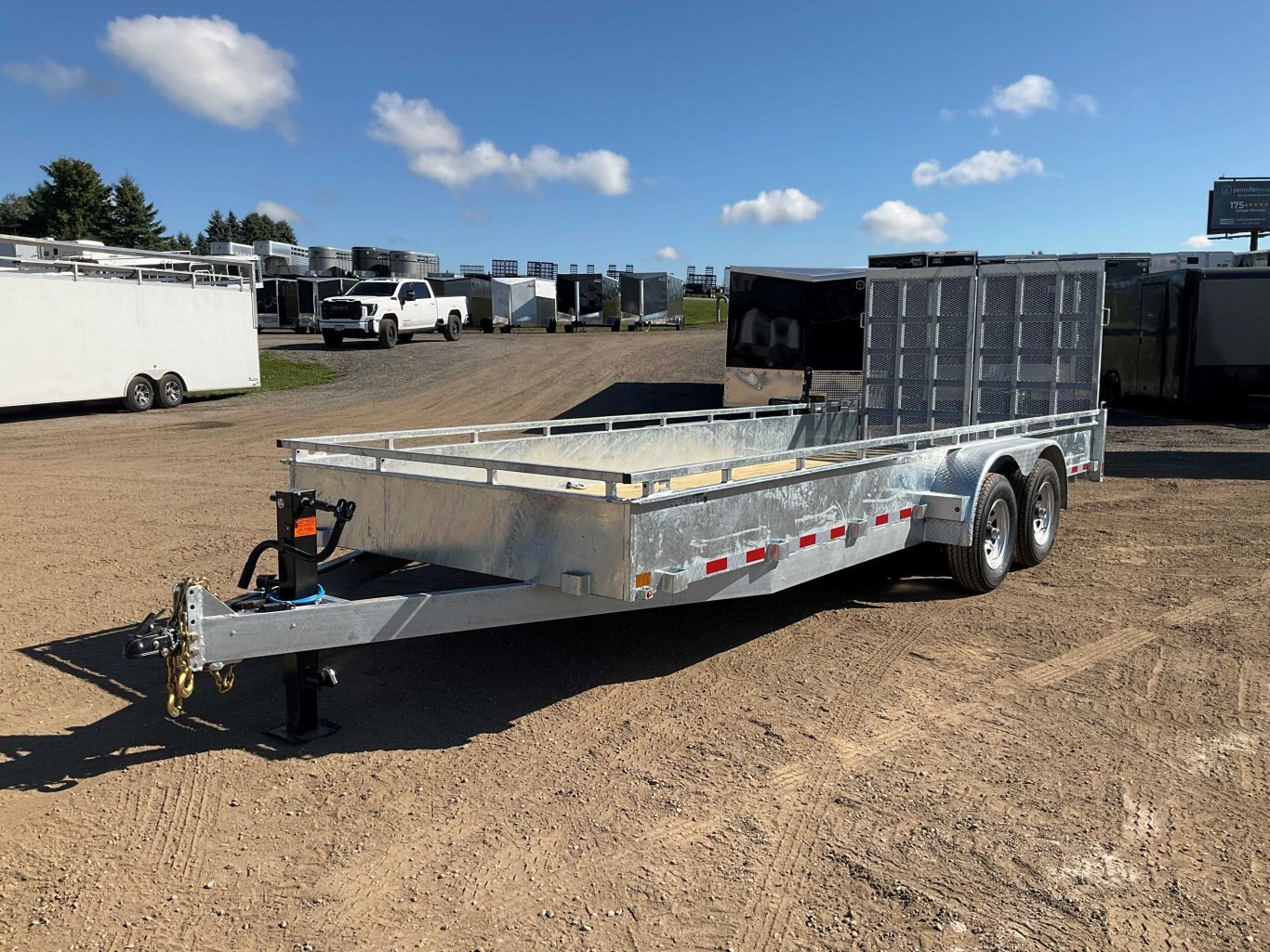 2026 Canada Trailers 5 Ton Galvanized Landscape Trailer