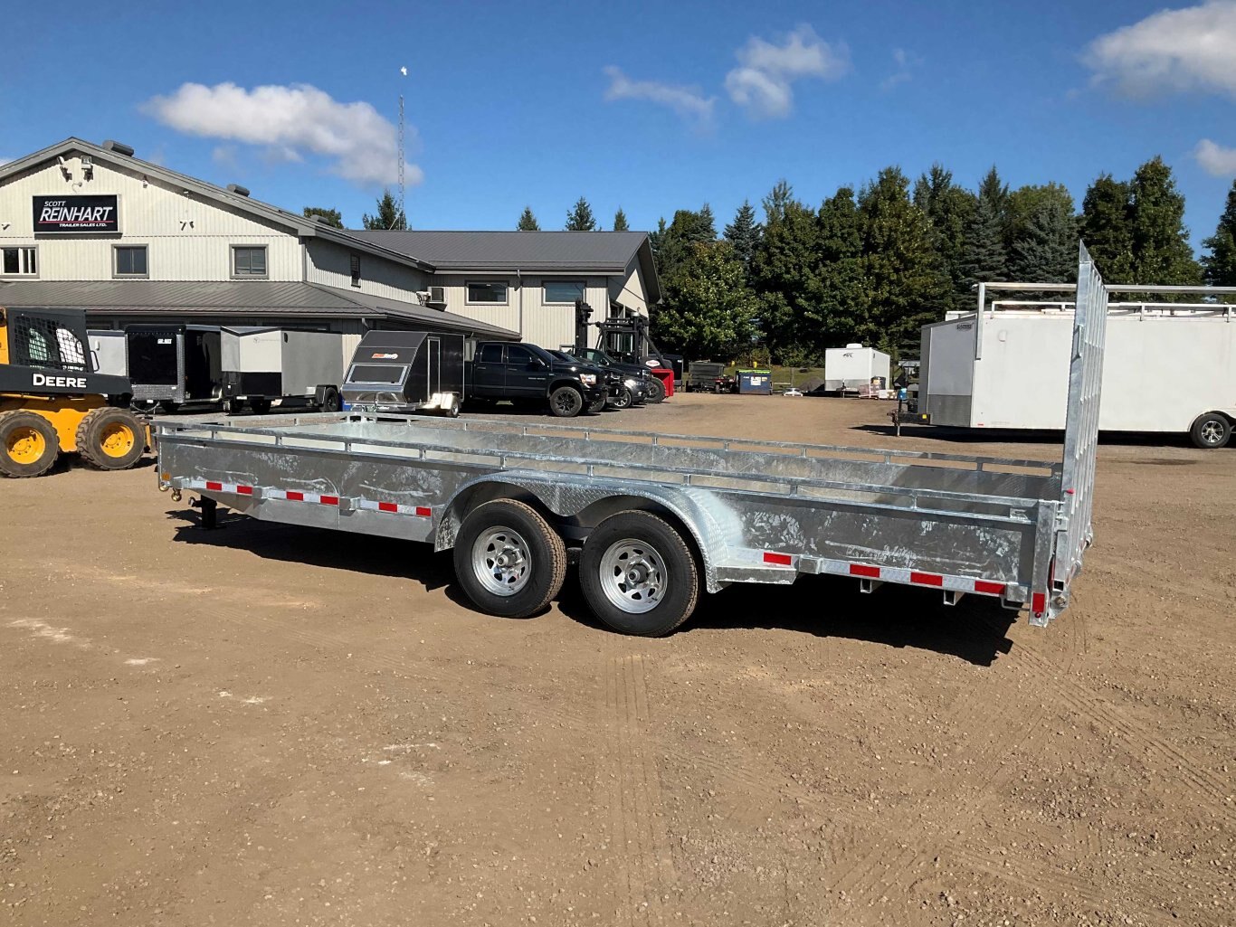 2026 Canada Trailers 5 Ton Galvanized Landscape Trailer
