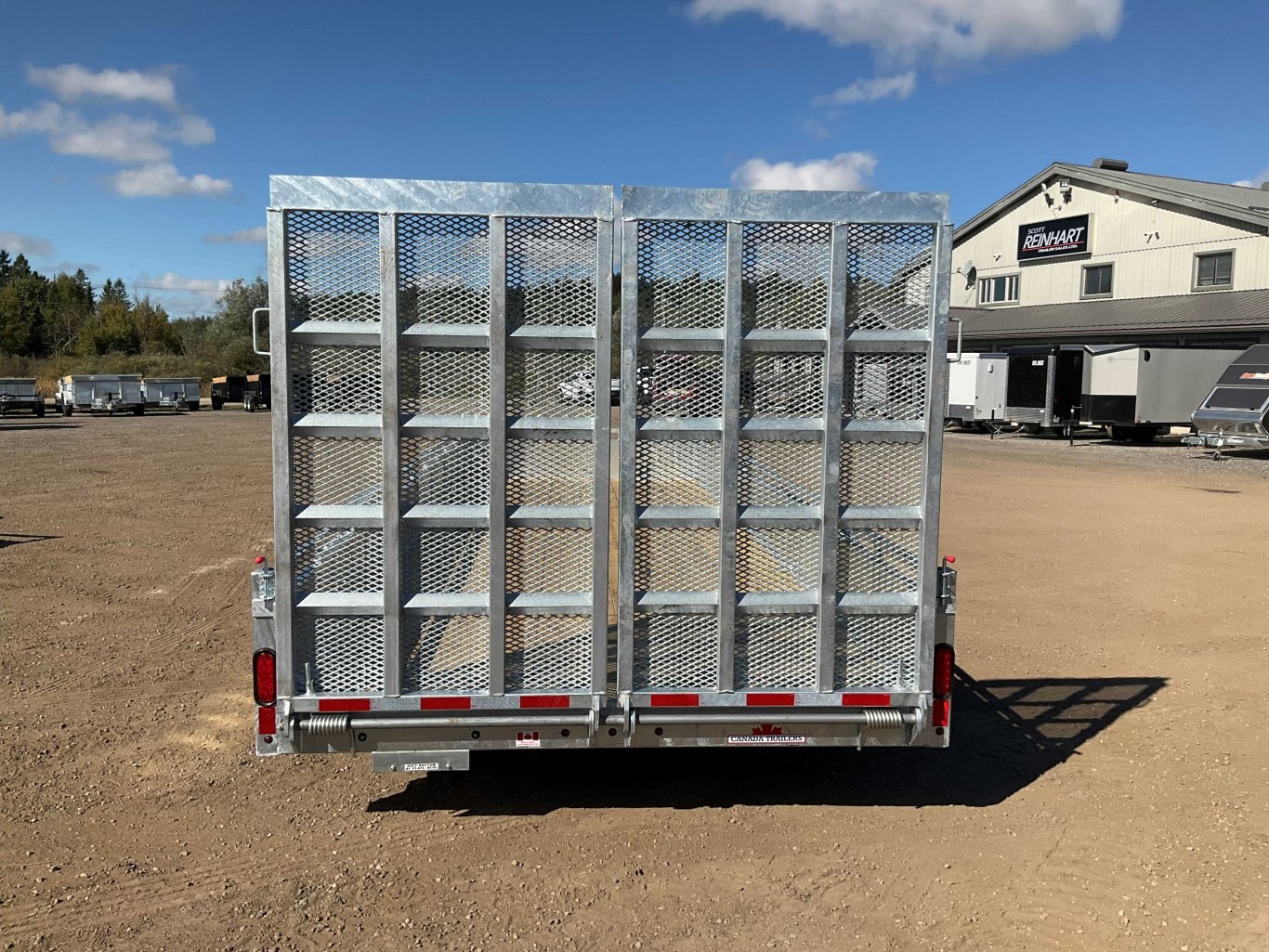 2026 Canada Trailers 5 Ton Galvanized Landscape Trailer