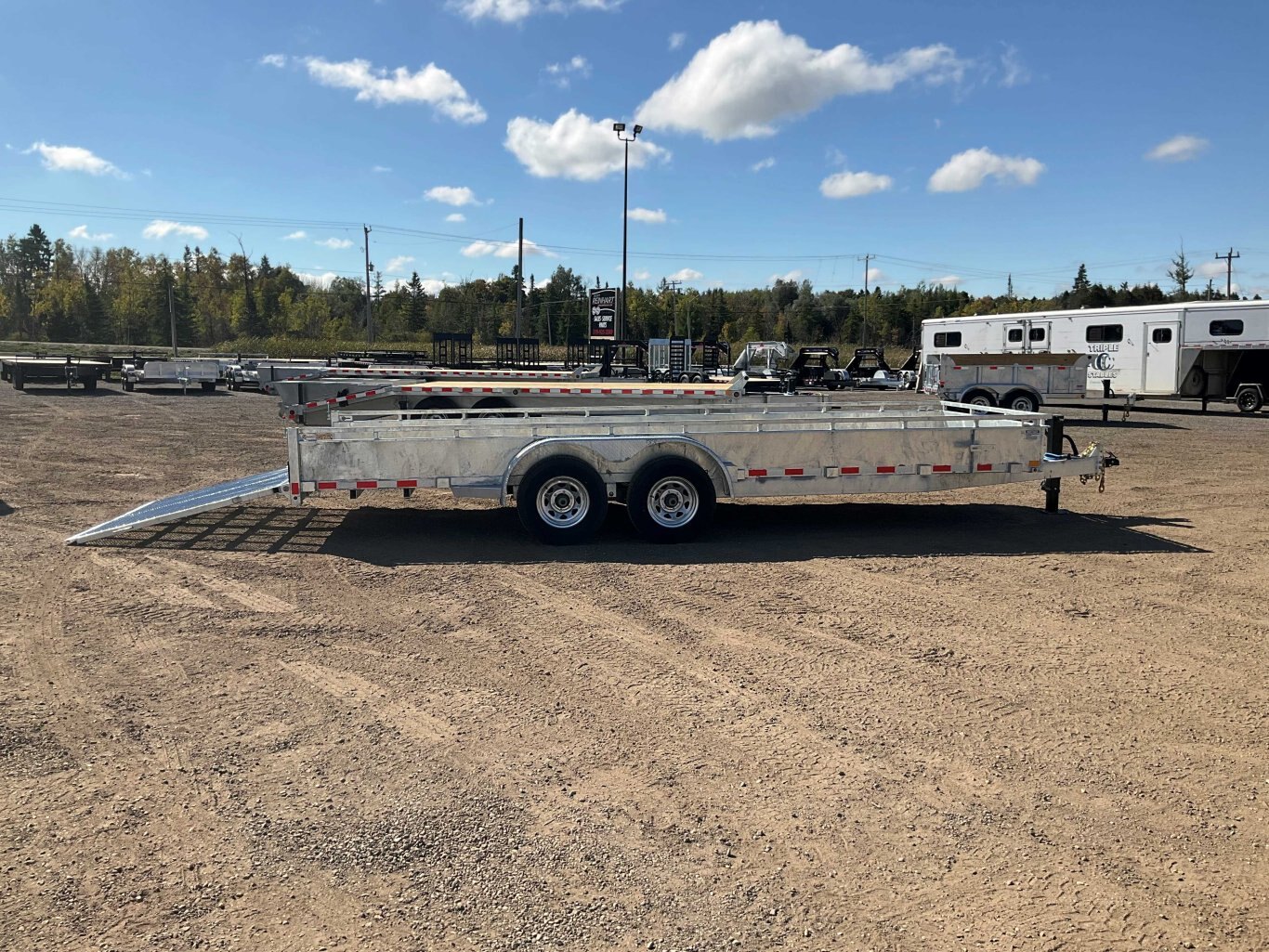 2026 Canada Trailers 5 Ton Galvanized Landscape Trailer