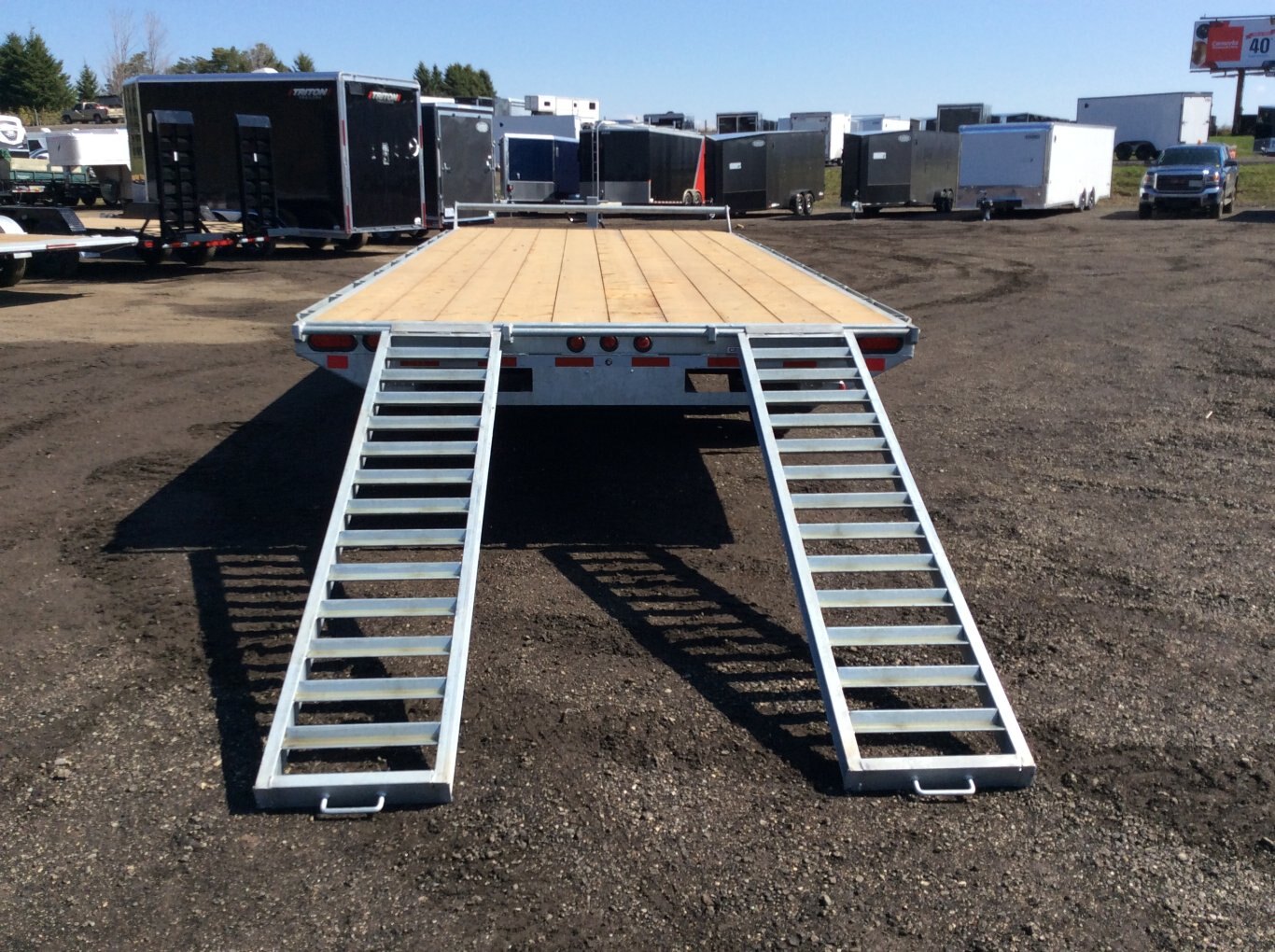 2026 Canada Trailers 8.5x20 7 Ton Galvanized Deckover Equipment Trailer