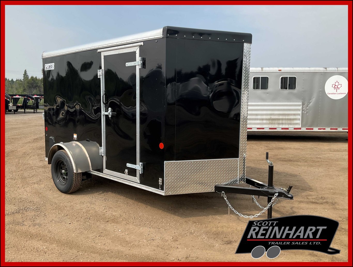 2026 6x10 Plus V Nose Liberty Sport Cargo Trailer