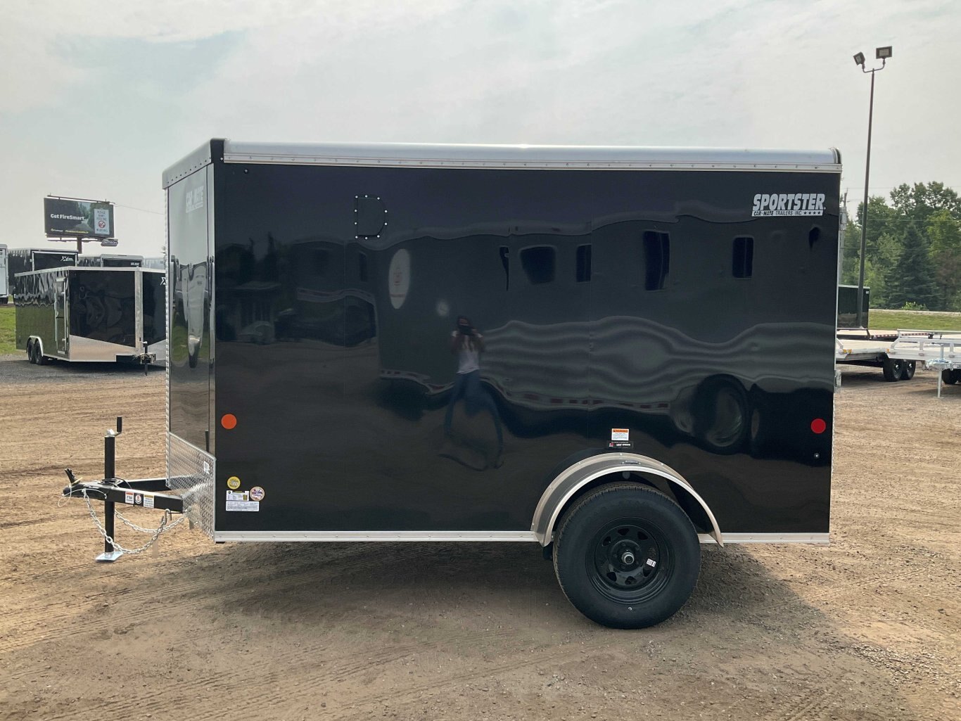 2026 6x10 Plus V Nose Liberty Sport Cargo Trailer
