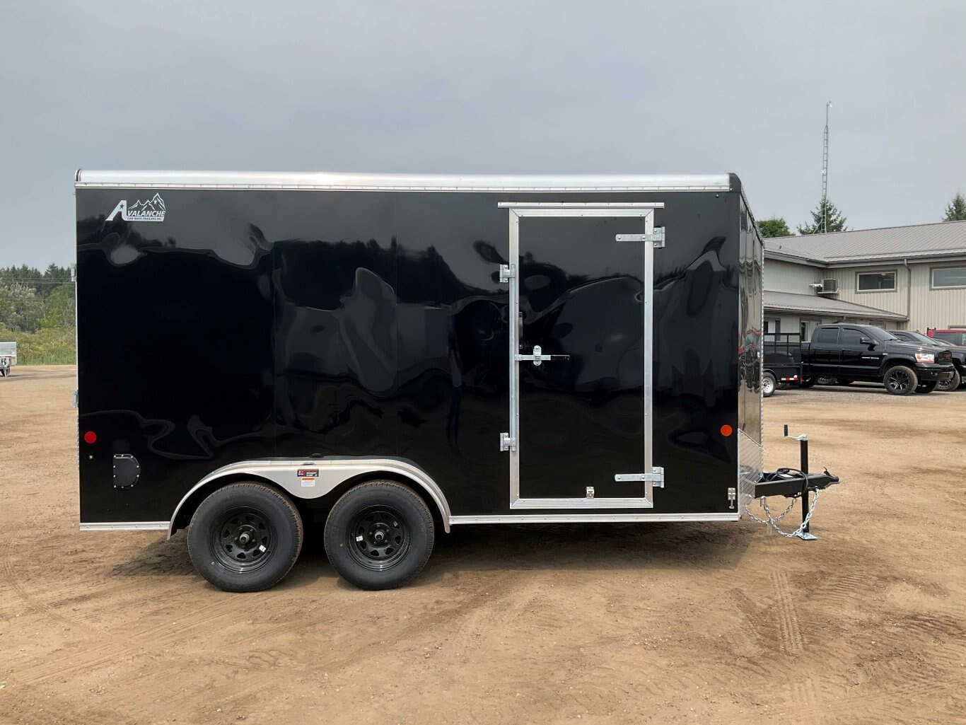 2026 Car Mate Trailers 7x14 Plus V Nose Avalanche HD Cargo Trailer