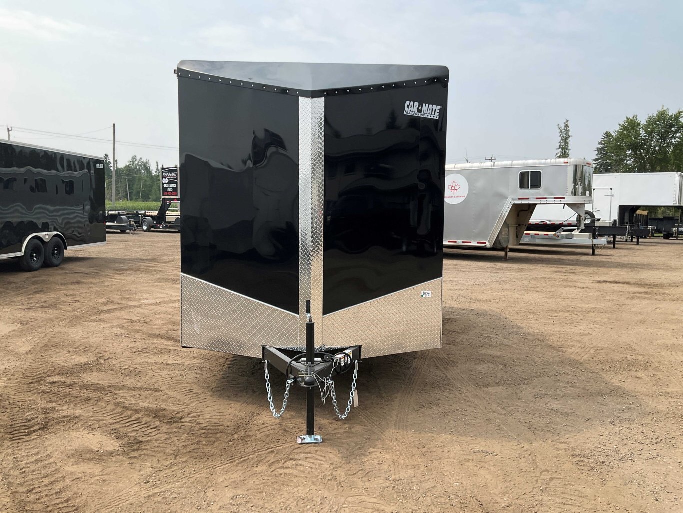 2026 Car Mate Trailers 7x14 Plus V Nose Avalanche HD Cargo Trailer