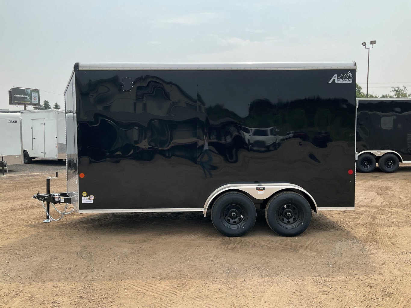 2026 Car Mate Trailers 7x14 Plus V Nose Avalanche HD Cargo Trailer