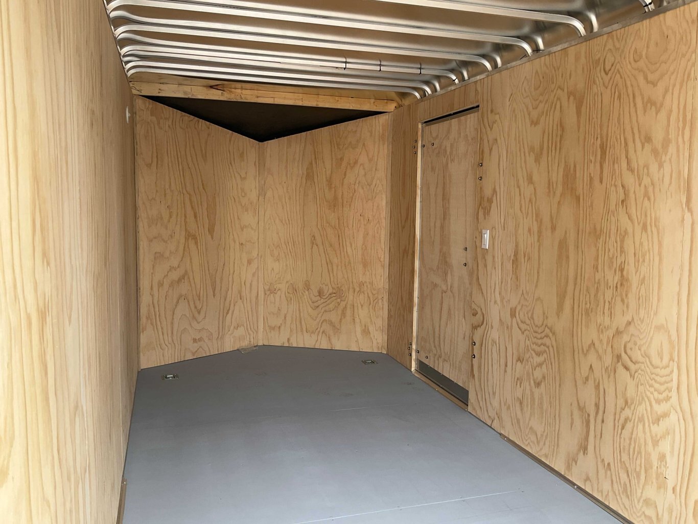 2026 Car Mate Trailers 7x14 Plus V Nose Avalanche HD Cargo Trailer