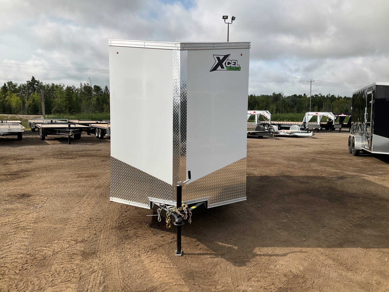 2026 XCel Trailers 6x12 Plus V Nose HD Cargo Trailer