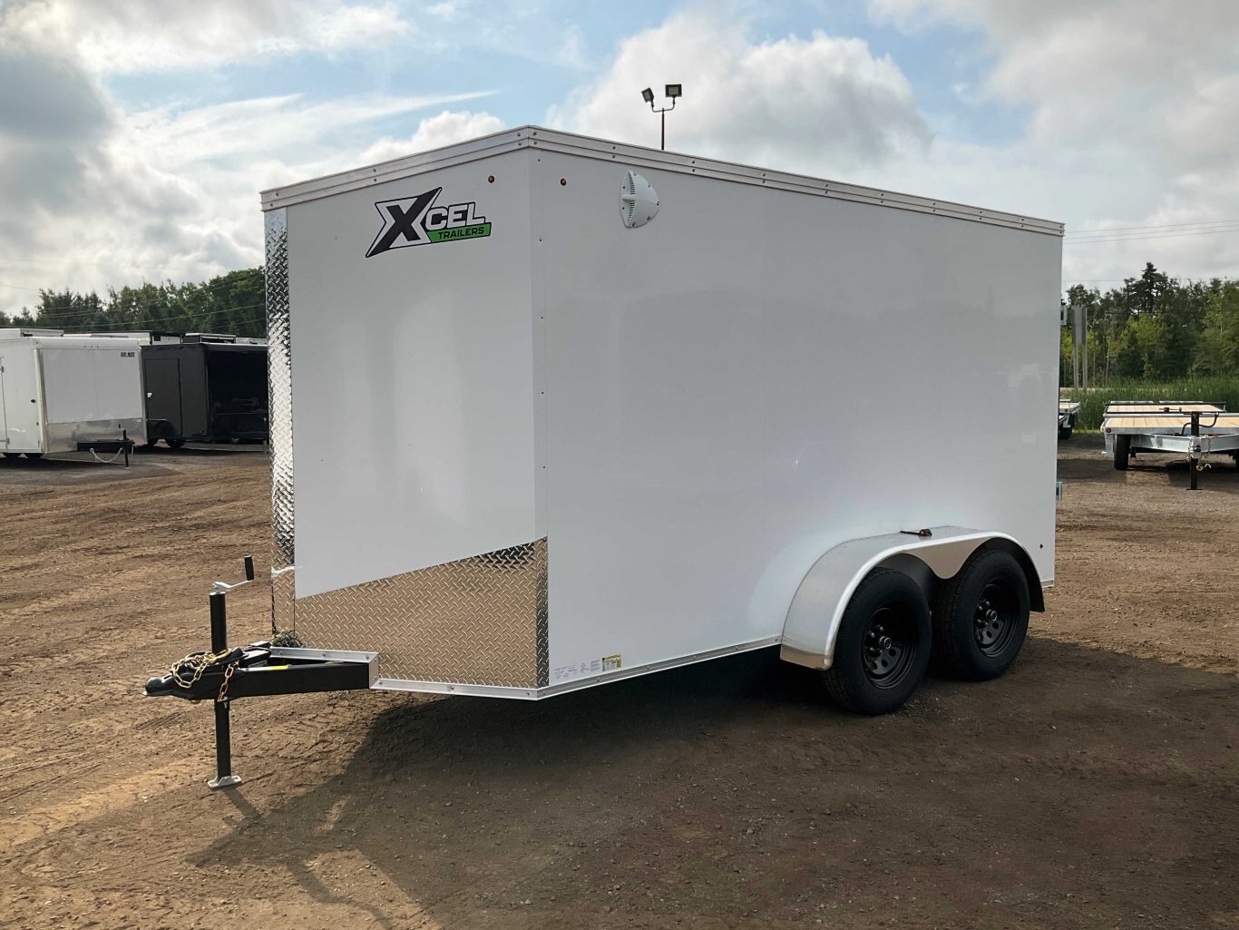 2026 XCel Trailers 6x12 Plus V Nose HD Cargo Trailer