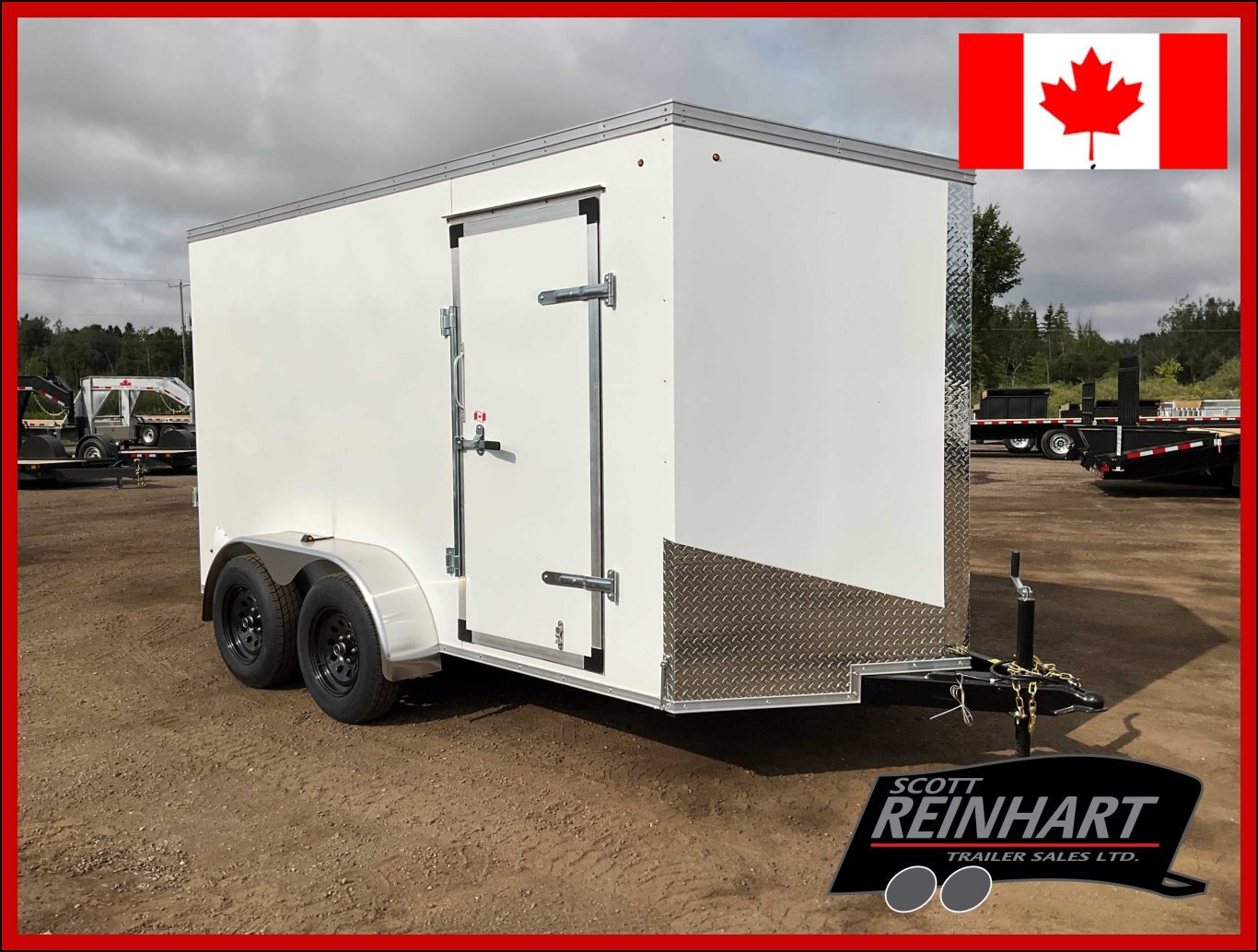 2026 XCel Trailers 6x12 Plus V Nose HD Cargo Trailer