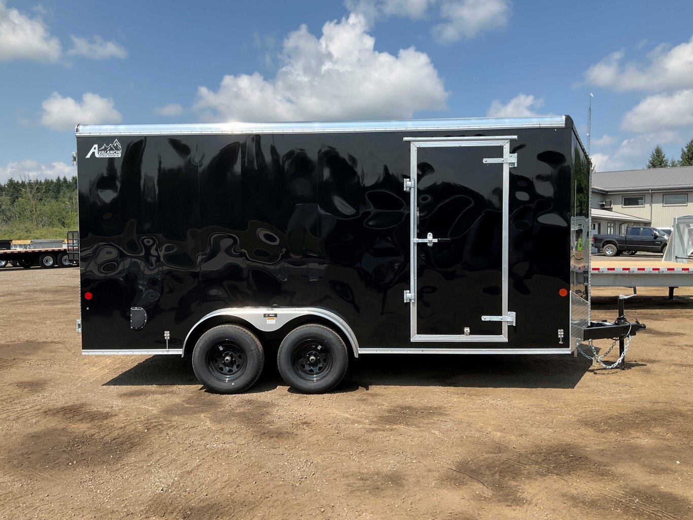 2026 Car Mate Trailers 7x16 Plus V Nose HD Avalanche Cargo Trailer