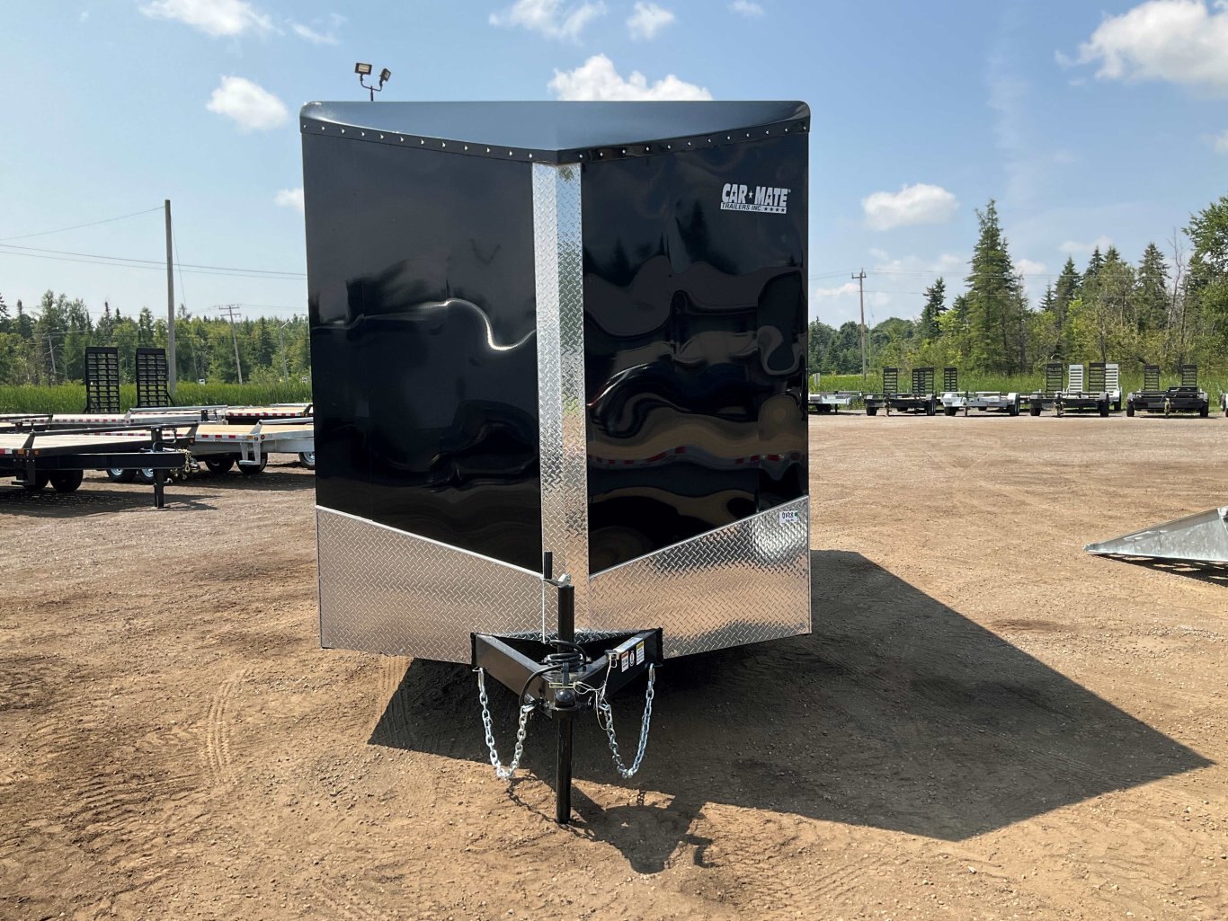 2026 Car Mate Trailers 7x16 Plus V Nose HD Avalanche Cargo Trailer