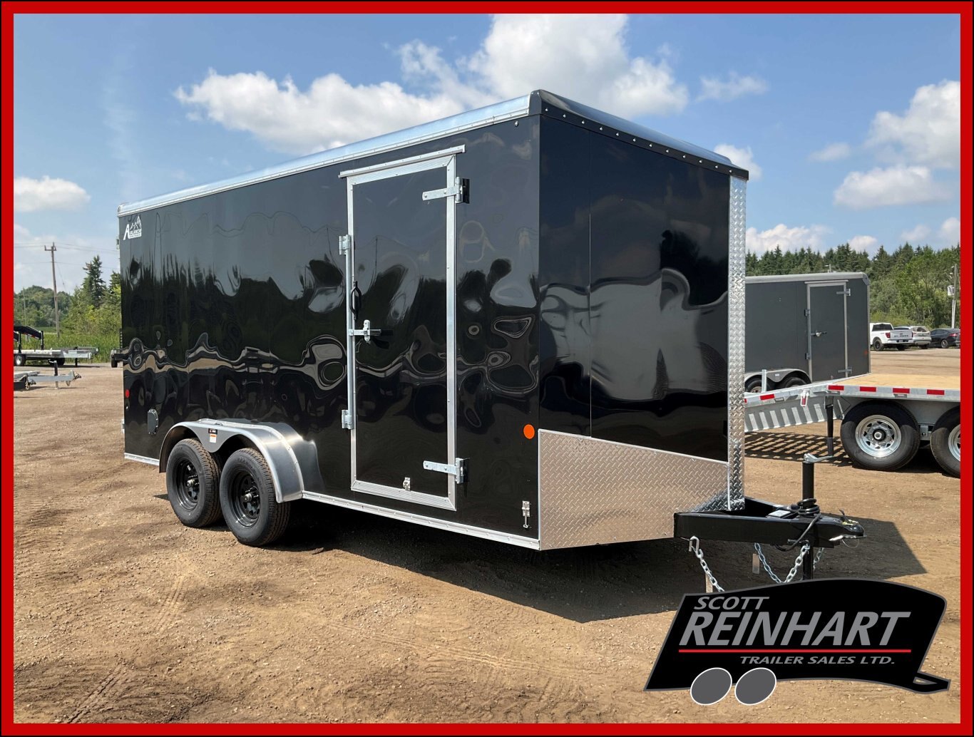 2026 Car Mate Trailers 7x16 Plus V Nose HD Avalanche Cargo Trailer